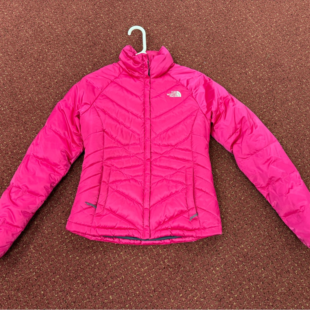 The North Face Vibrant Pink Quilted Jacket